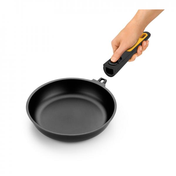 Padella BRA A481228 Ø 28 cm Acciaio inossidabile Alluminio - Image 3