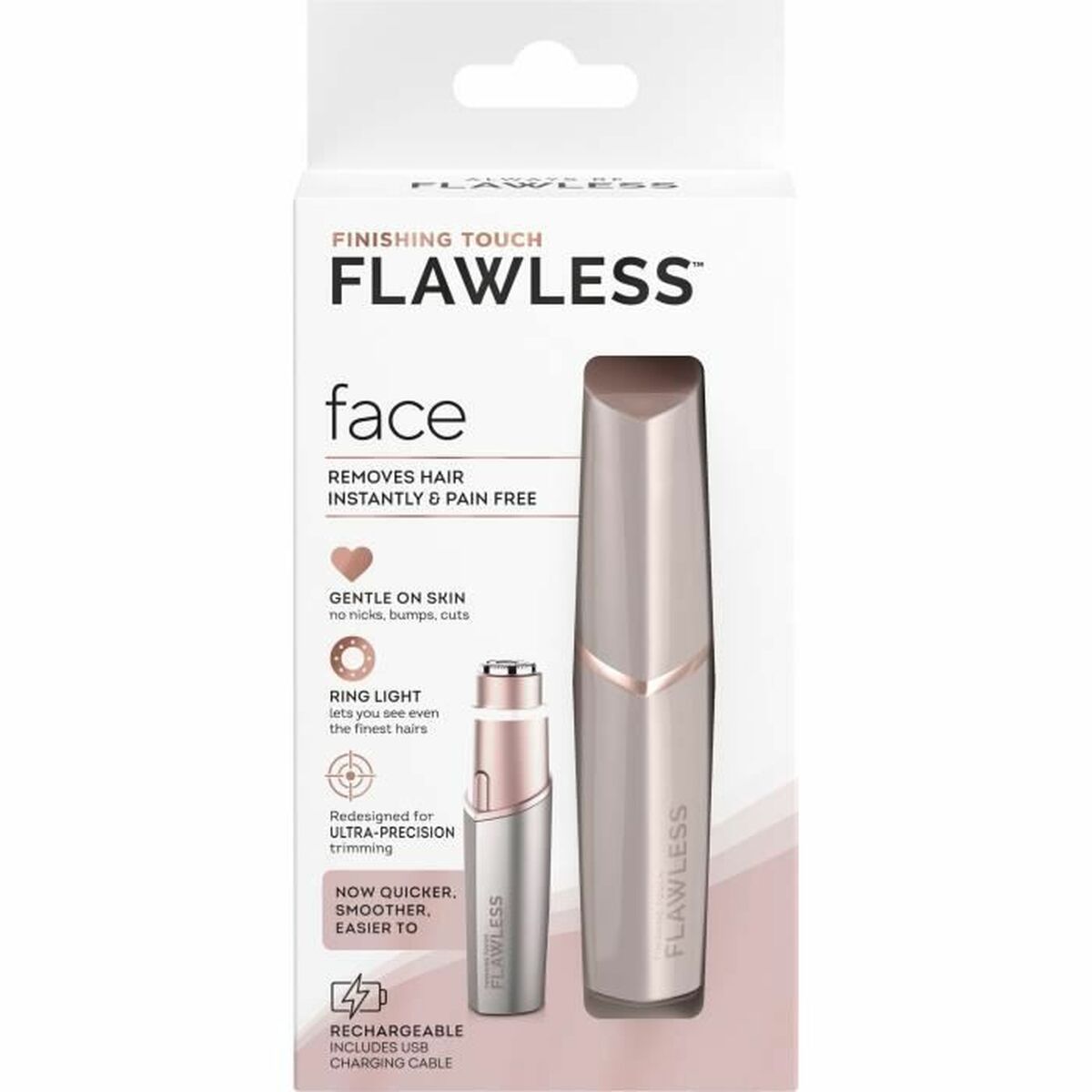 Epilatore Elettrico FLAWLESS Face