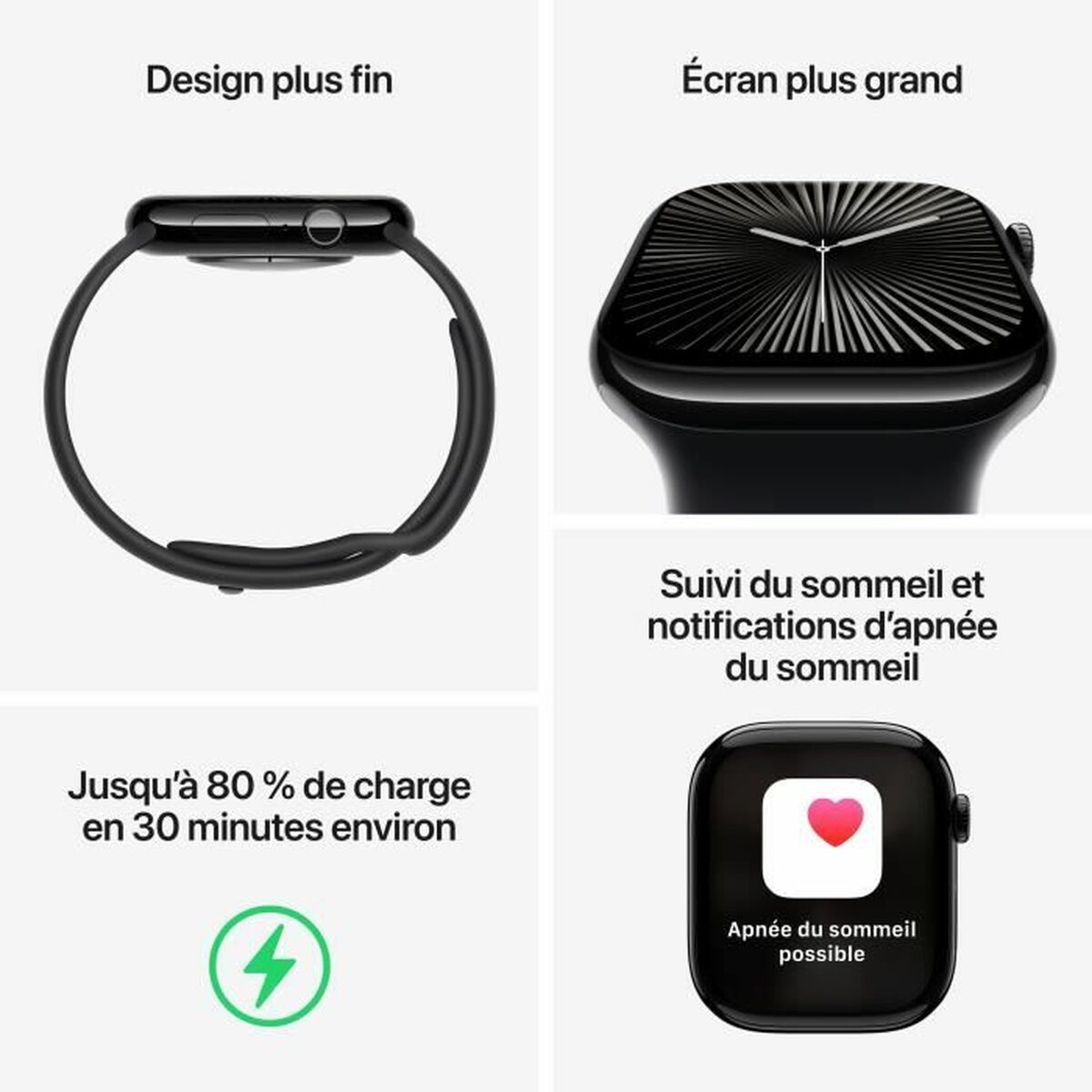 Smartwatch Apple Watch Series 10 Nero 46 mm - Image 3