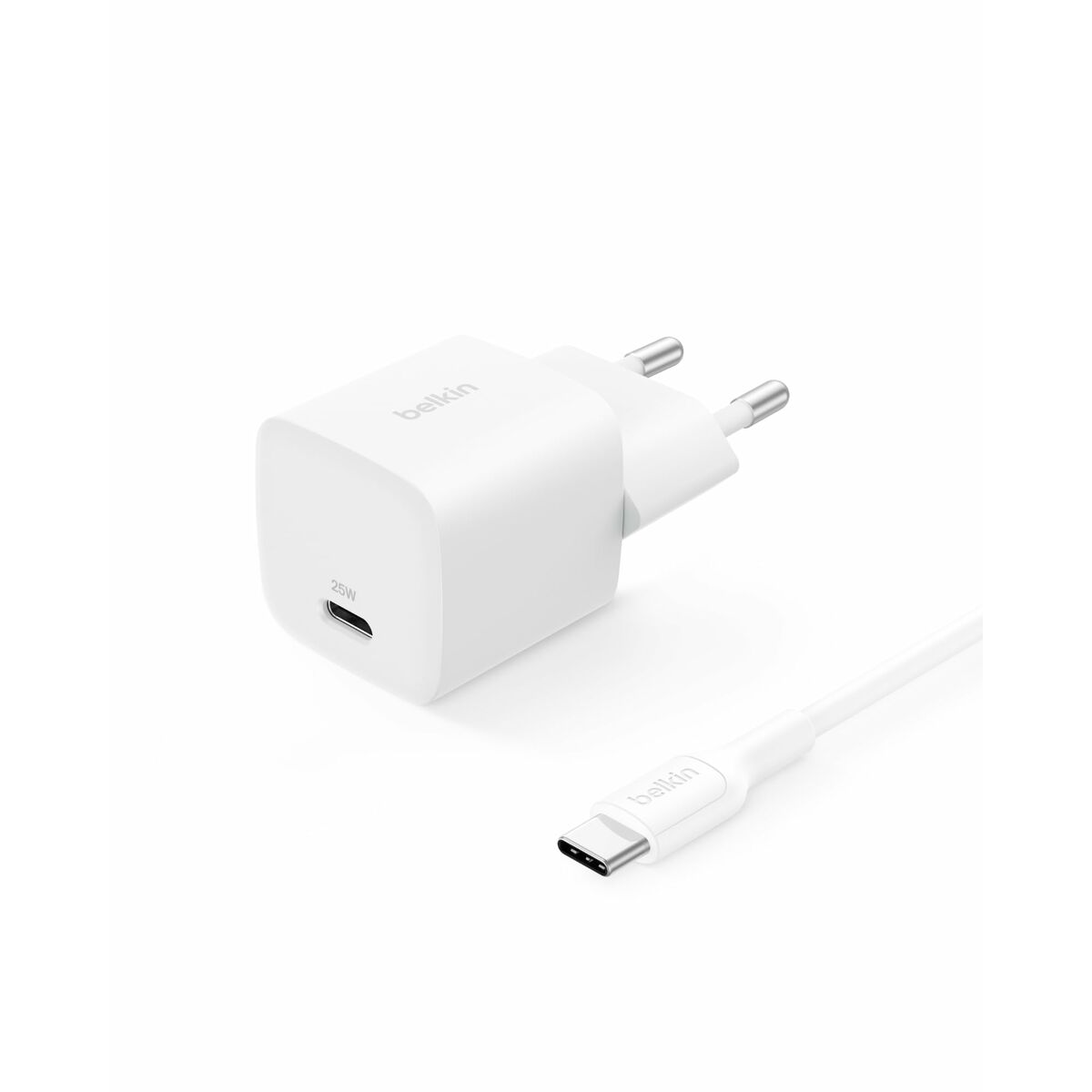 Caricabatterie da Parete Belkin WCA012KQ1MWH-B6 Bianco 25 W