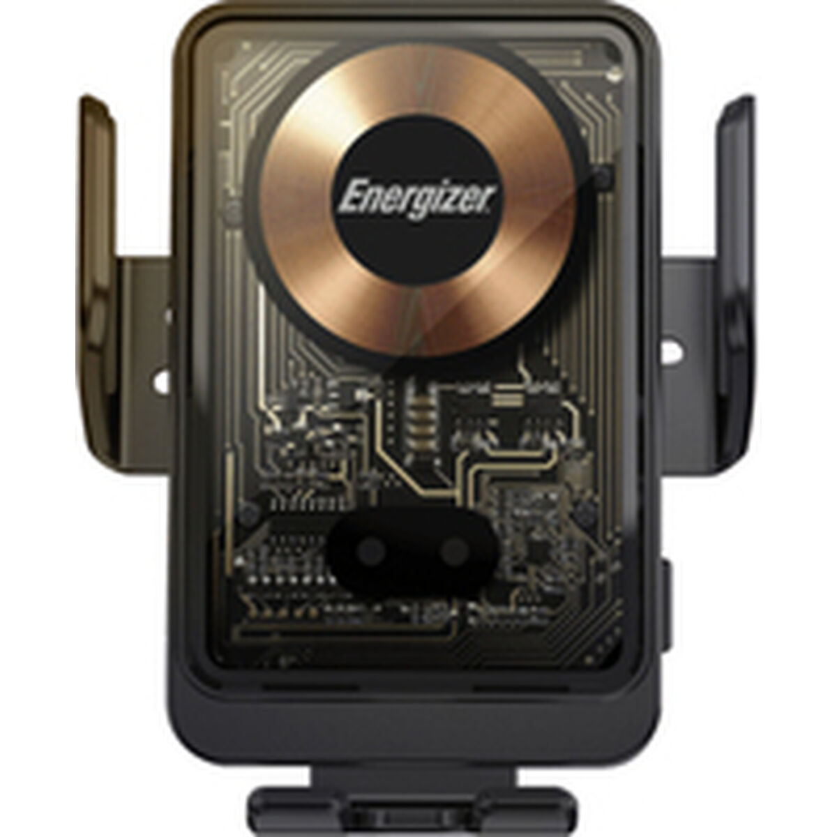 Caricabatterie Senza Fili Smartphone Qi Energizer ECA00815W_BK_ML Nero