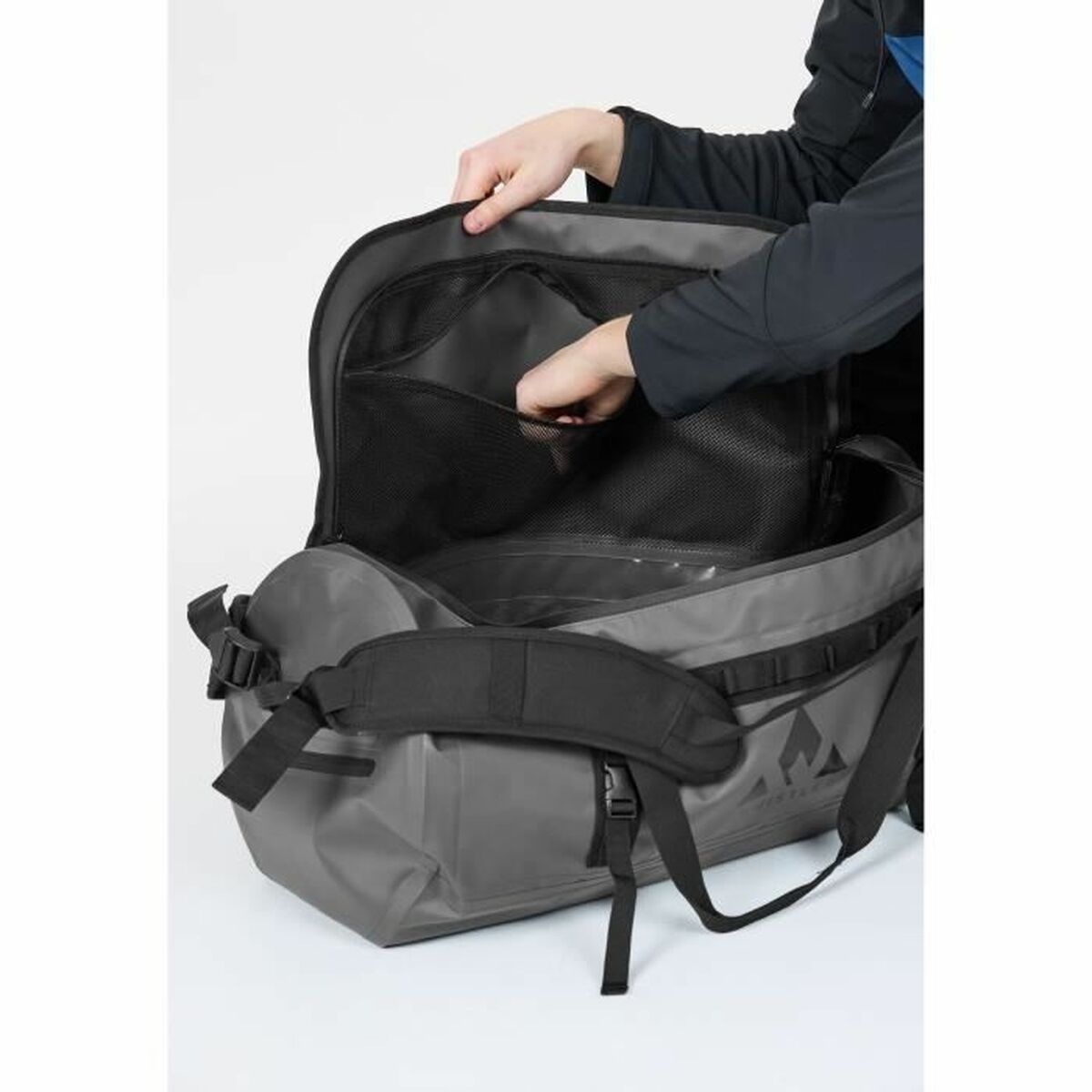 Borsa da Viaggio Whistler Nero Grigio 70 L - Image 6