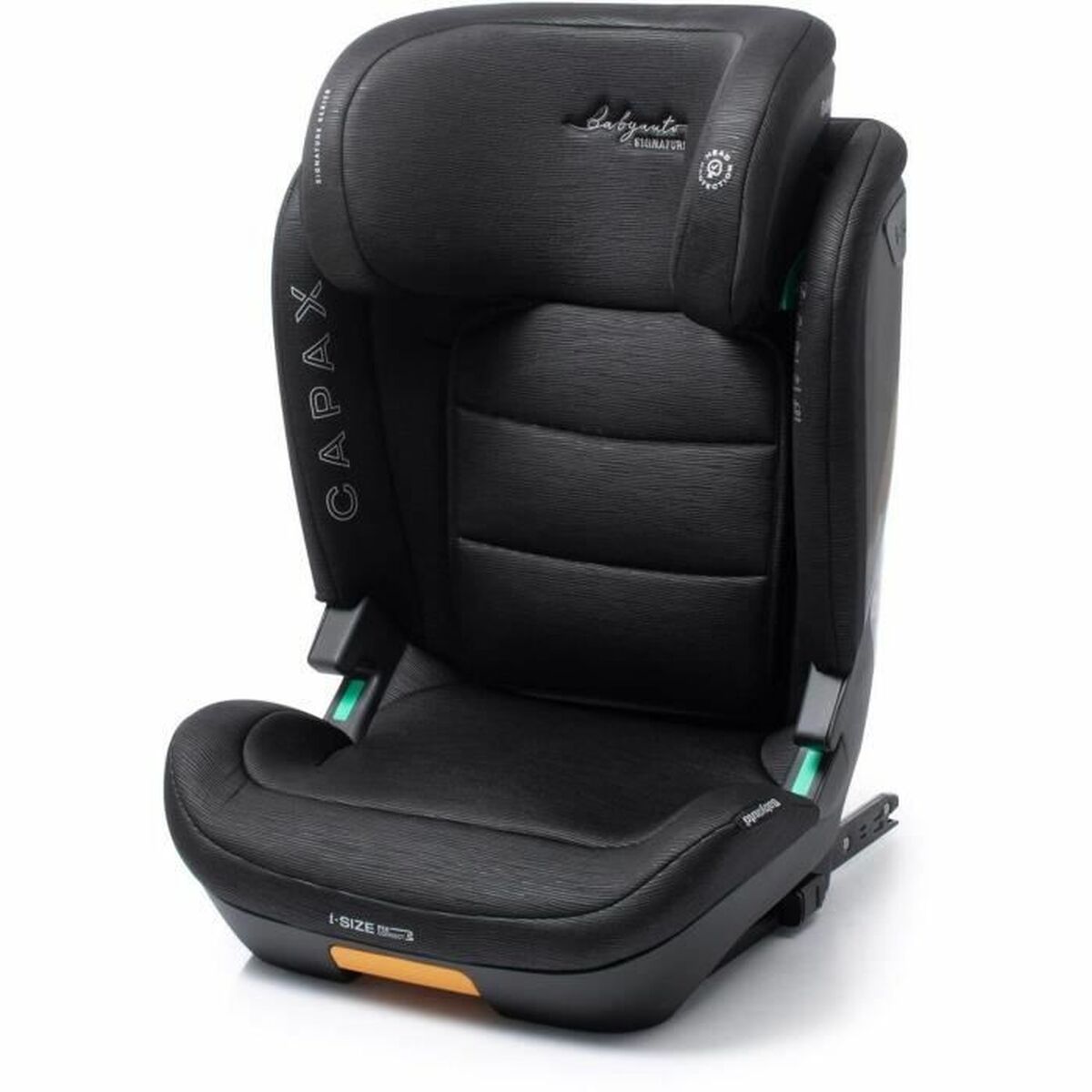 Seggiolino Auto Babyauto CAPAX BLACK LINE Nero II (15-25 kg) III (22 - 36 kg) Per bambini ECE R129