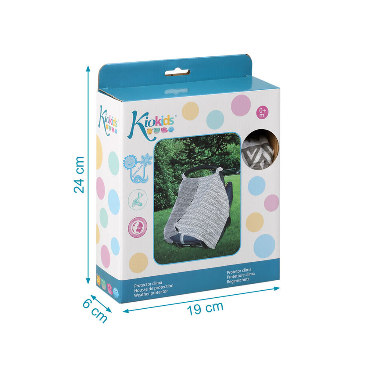 Coperta per Neonato Grigio - Image 3