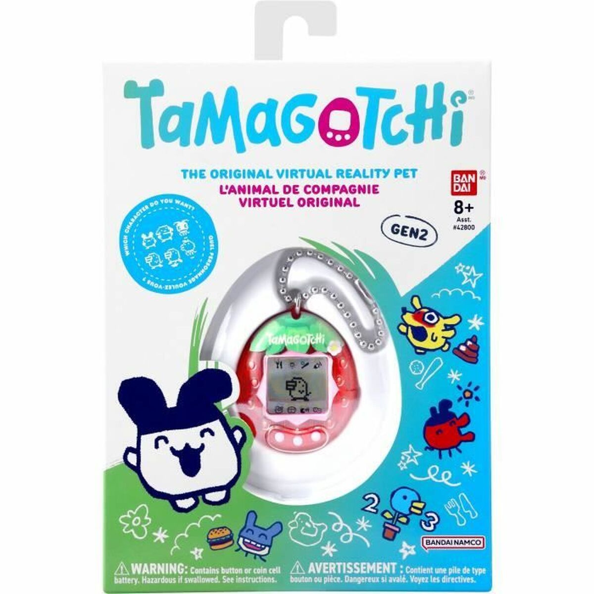 Animale Interattivo Tamagotchi Fresh Strawberry - Image 3
