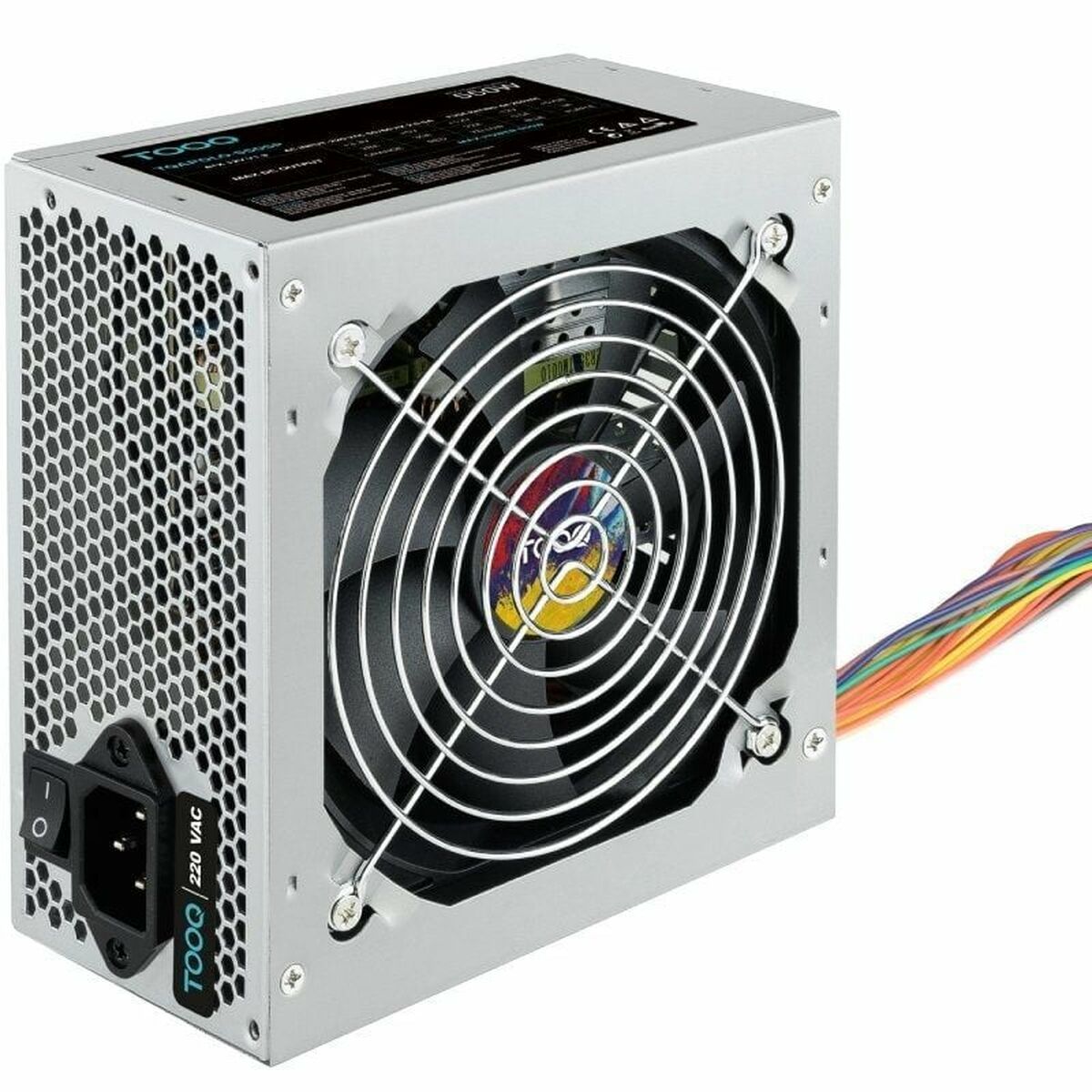 Fonte di Alimentazione TooQ TQAPOLO-550SP ATX 550 W