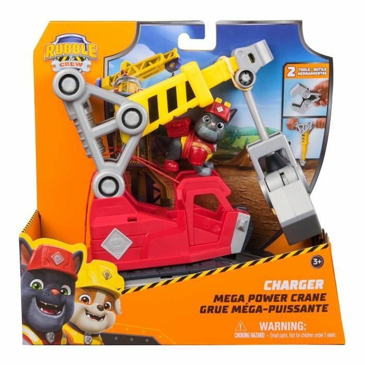 Personaggi d'Azione Spin Master Rubble