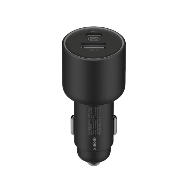 Caricabatterie per Auto USB Universale + Cavo USB-C Xiaomi 67W Nero 55 W