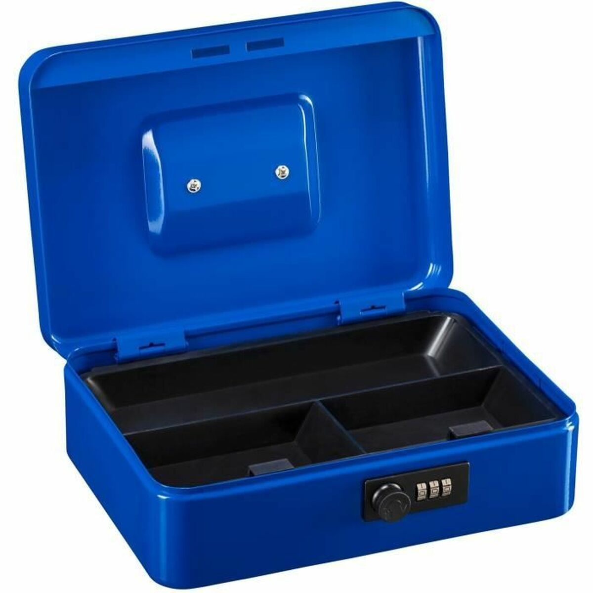 Cassetta di raccolta Burg-Wachter Money Code 5025 Azzurro Acciaio Combinazione - Image 4