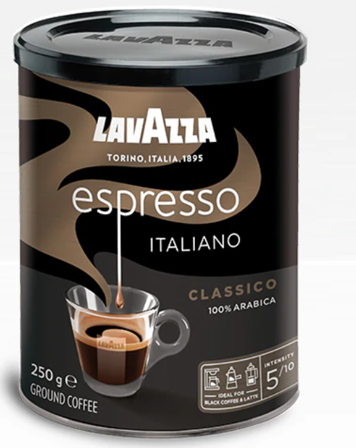 Caffè Macinato Lavazza Espresso Italiano Classico