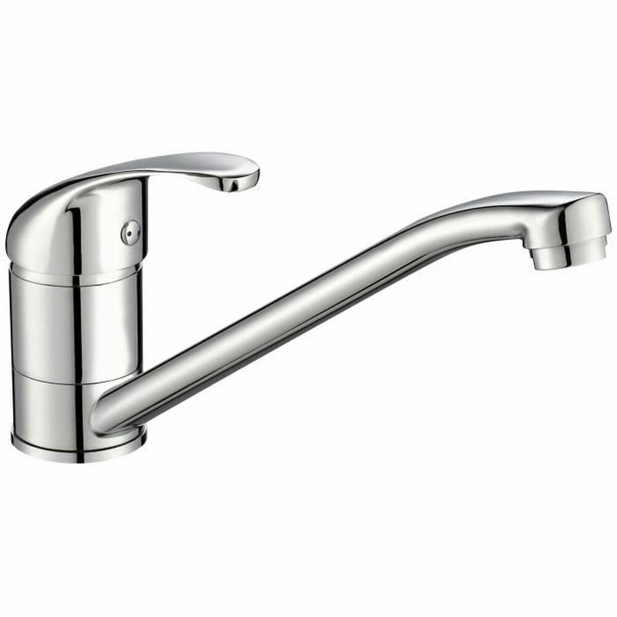 Rubinetto Monocomando Rousseau Grigio Chrome Metallo Acciaio inossidabile Ottone