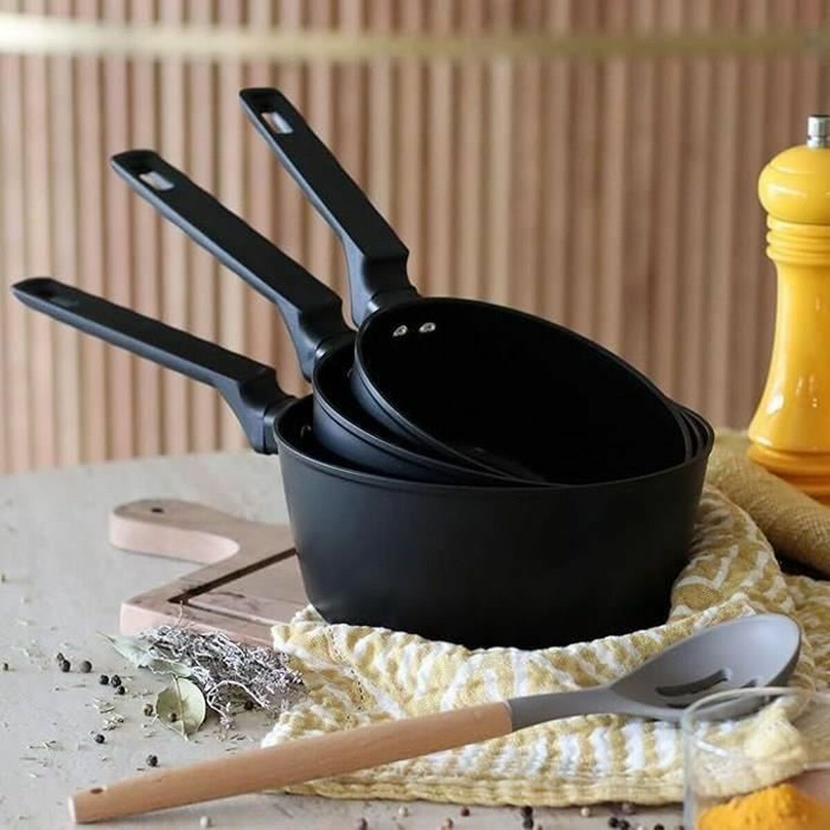Paiolo Menastyl Alluminio Ø 18 cm Ø 20 cm 2 Pezzi (2 Unità) - Image 3
