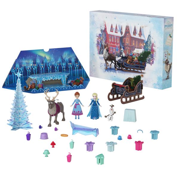 Calendario dell'Avvento Frozen HWX20 Plastica