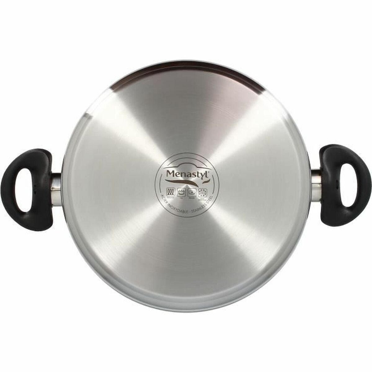 Casseruola Menastyl Grigio 5 L Ø 24 cm - Image 5