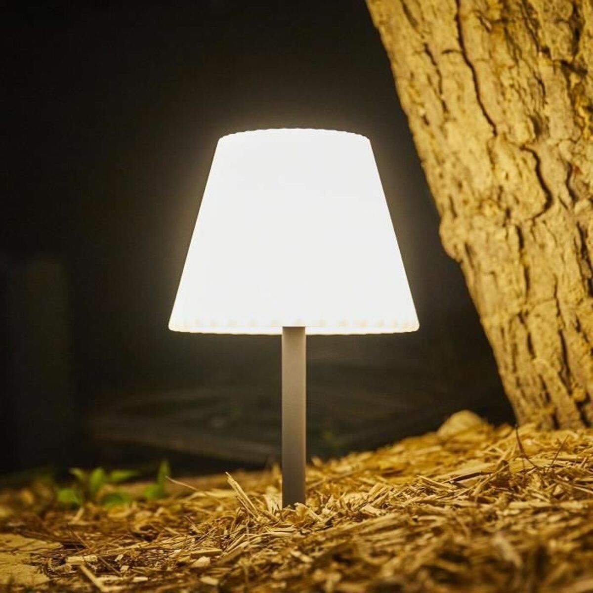 Lampada da tavolo Lumisky Lady Spike Bouffant Bianco Metallo - Image 4