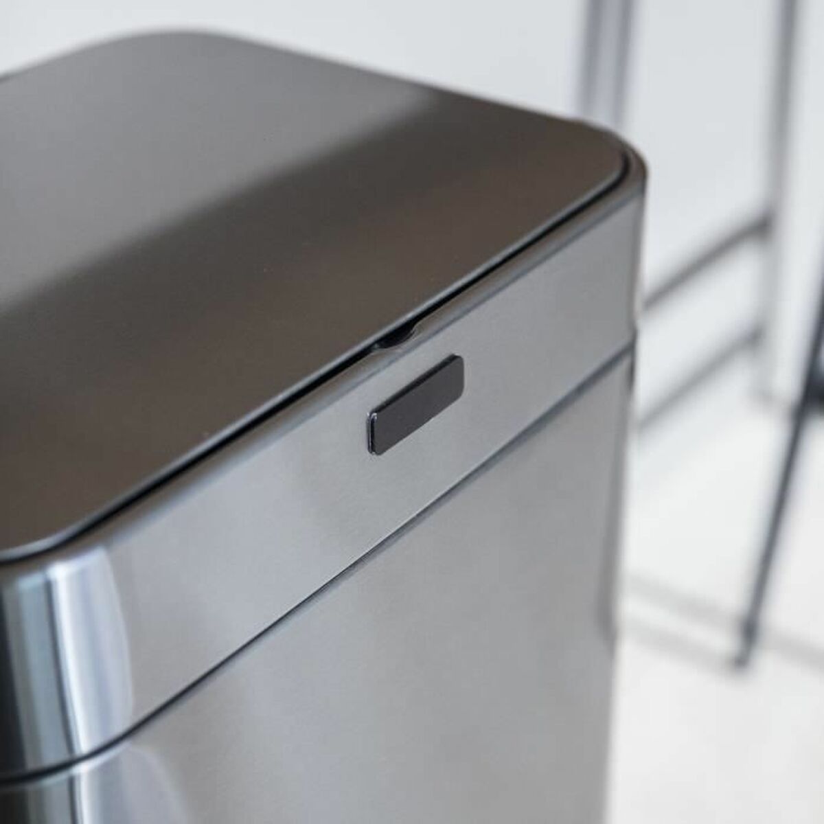 Secchio della spazzatura Kitchen Move Grigio Metallo Acciaio inossidabile 60 L - Image 3