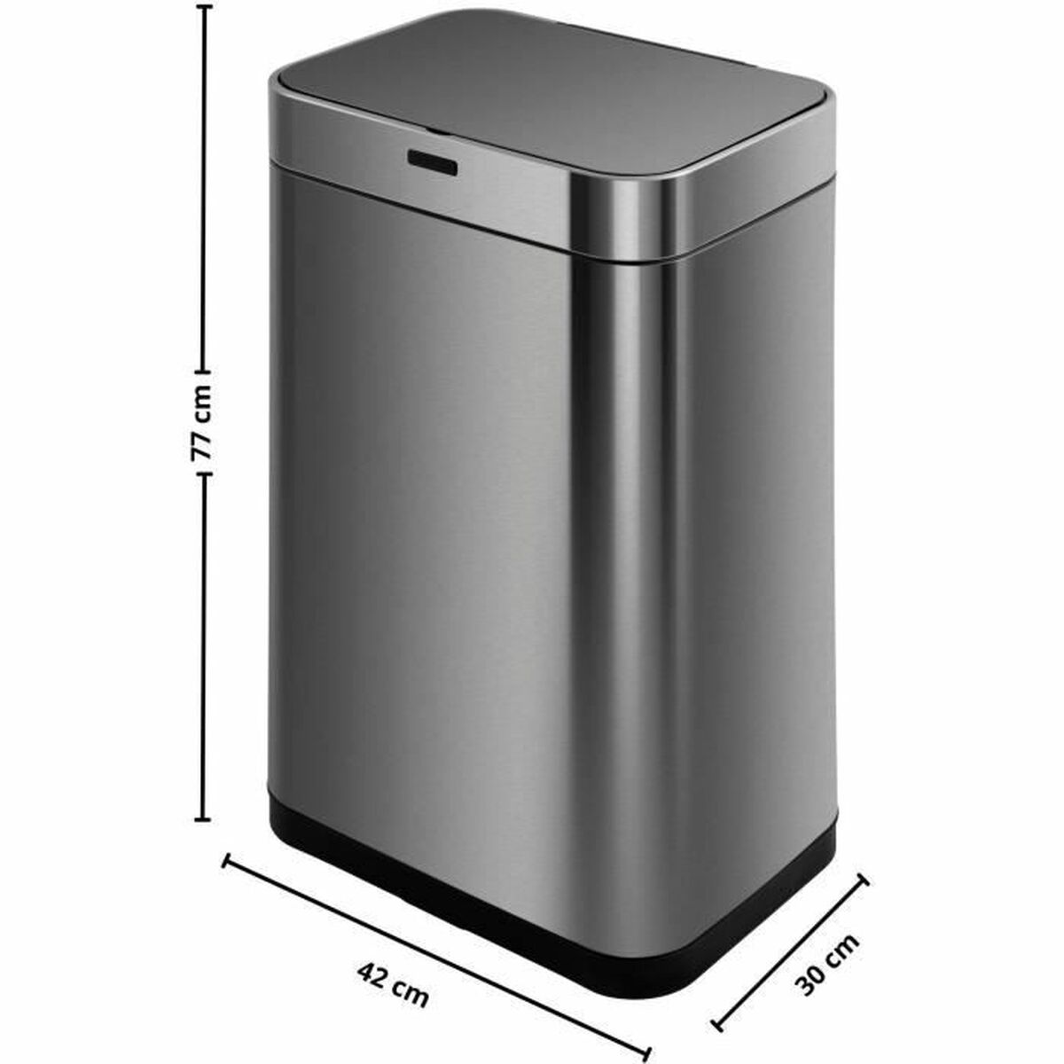Secchio della spazzatura Kitchen Move Grigio Metallo Acciaio inossidabile 60 L - Image 6