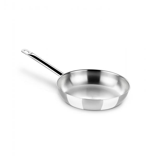 Padella Wok BRA A121611 Ø 20 cm Acciaio inossidabile