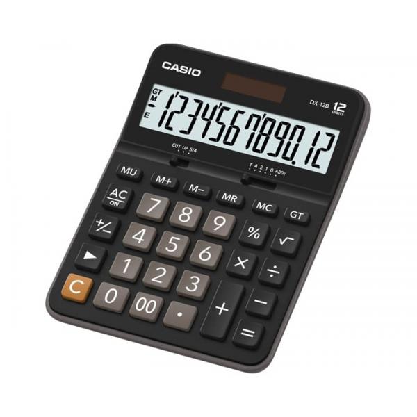 Calcolatrice Casio DX-12B Nero