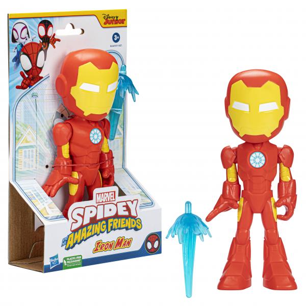 Statuetta Articolata Hasbro Figura Spidey Iron Man 22 cm - Image 4