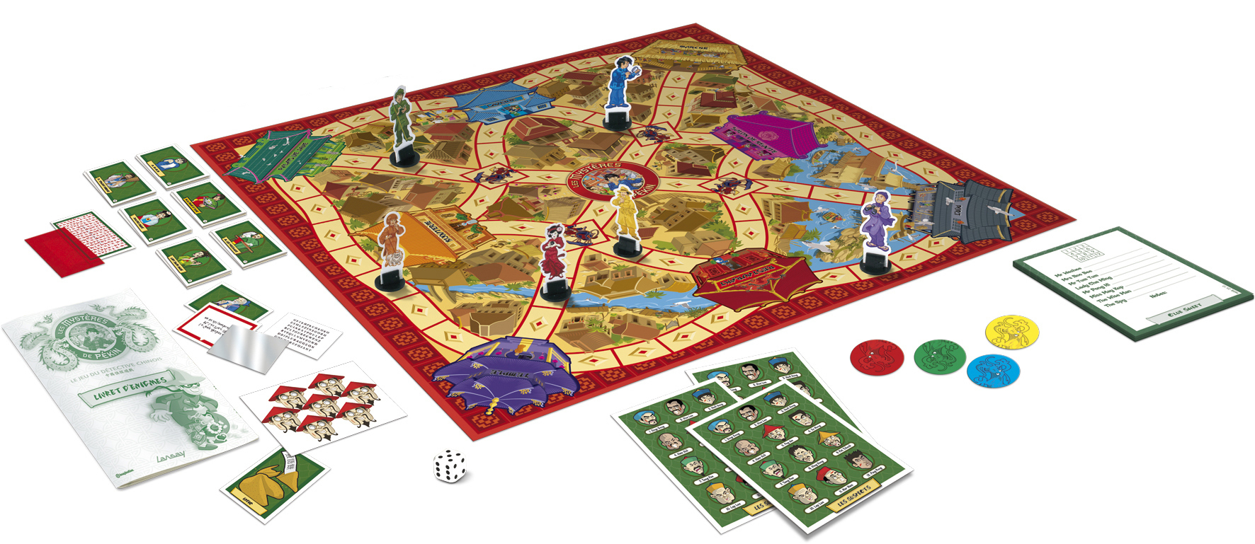 Gioco da Tavolo Lansay Les Mysteres De Pekin (FR)