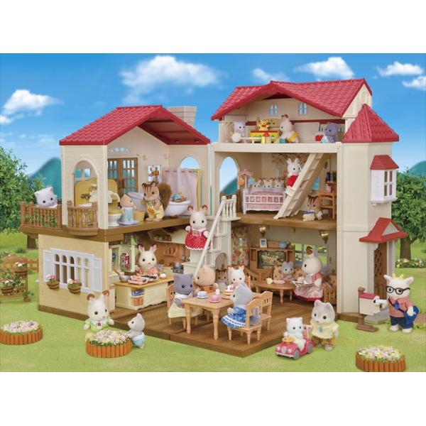 Playset Sylvanian Families Red Roof Country Home Casa in Miniatura Coniglio - Image 3