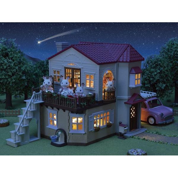 Playset Sylvanian Families Red Roof Country Home Casa in Miniatura Coniglio - Image 4