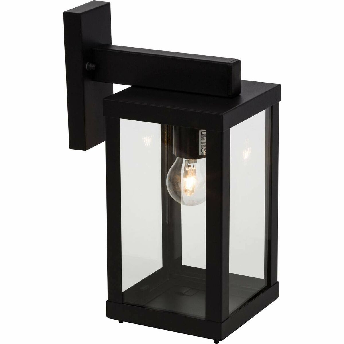 Applique da Parete Brilliant Gaia Esterno Nero Metallo 60 W E27 - Image 4