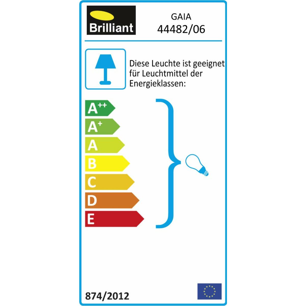 Applique da Parete Brilliant Gaia Esterno Nero Metallo 60 W E27 - Image 6