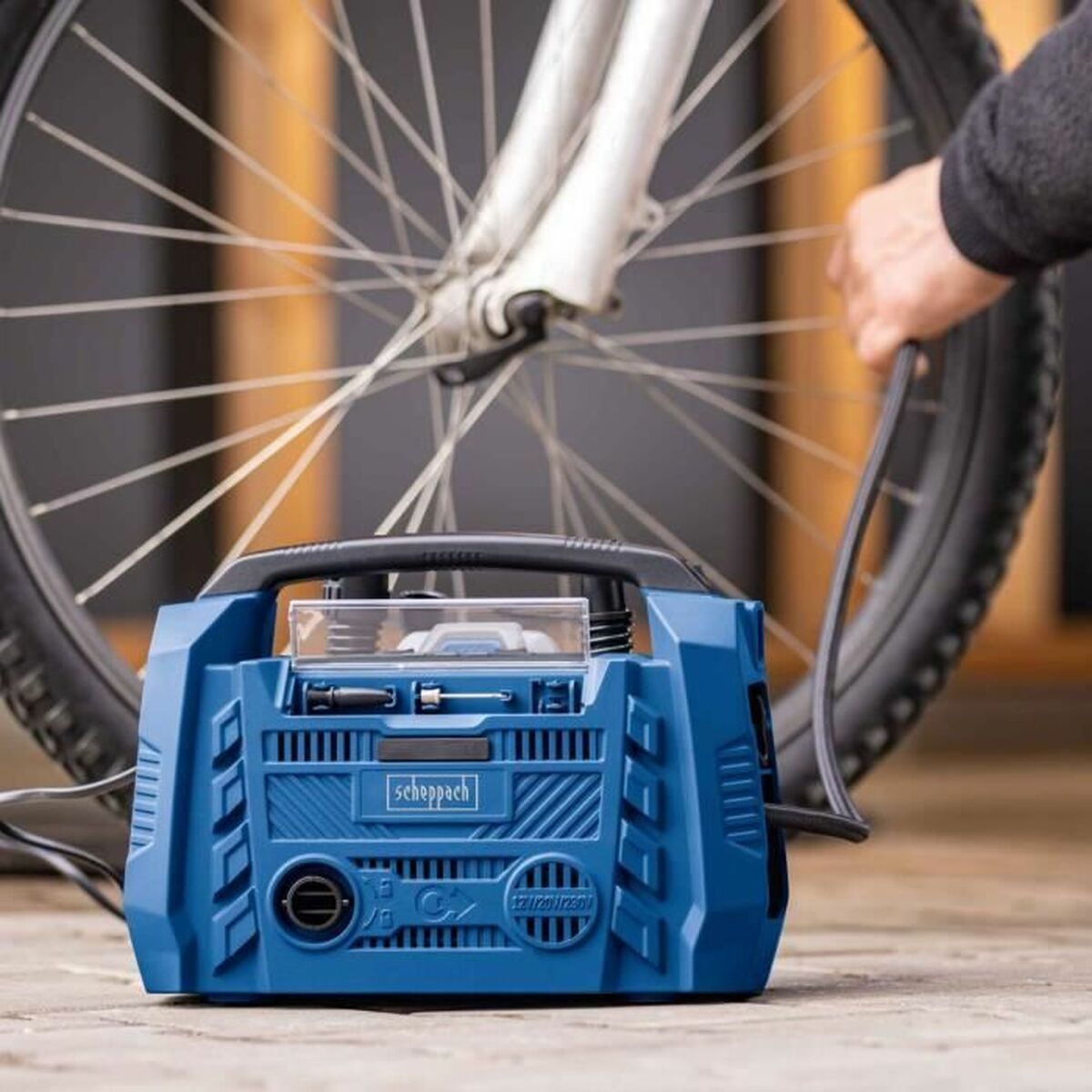 Compressore d'Aria Scheppach IXES 10 Airforce 6 - Image 6