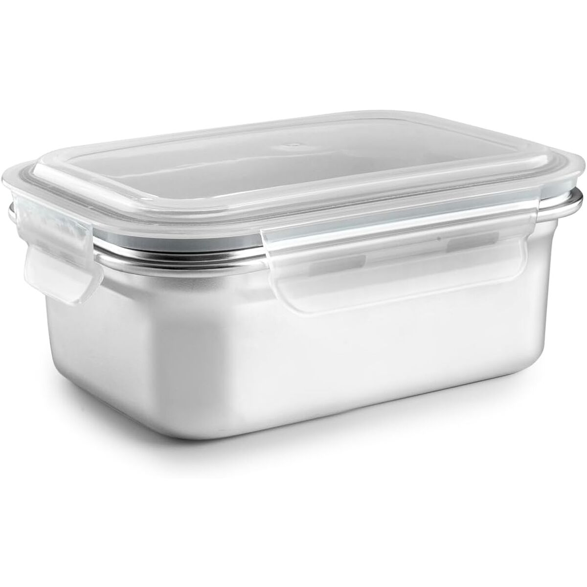 Porta pranzo Ibili 669308 Argentato Acciaio inossidabile Rettangolare 800 ml