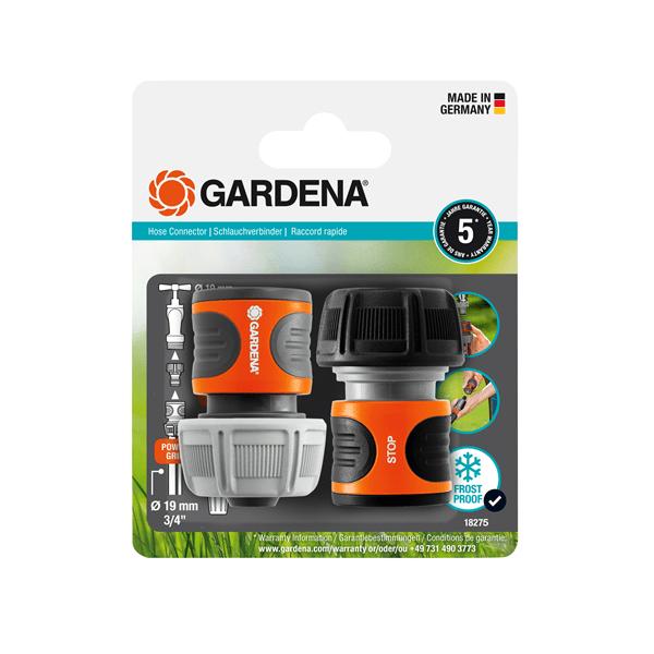Connettore tubo Gardena Aquastop 18275-20 2 Unità