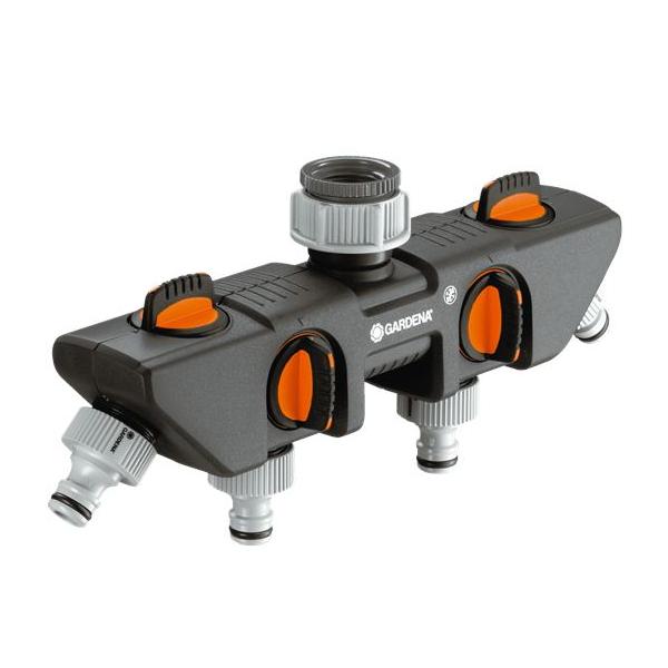 Connettore tubo Gardena Prof-System 08194-20 Quadruplo