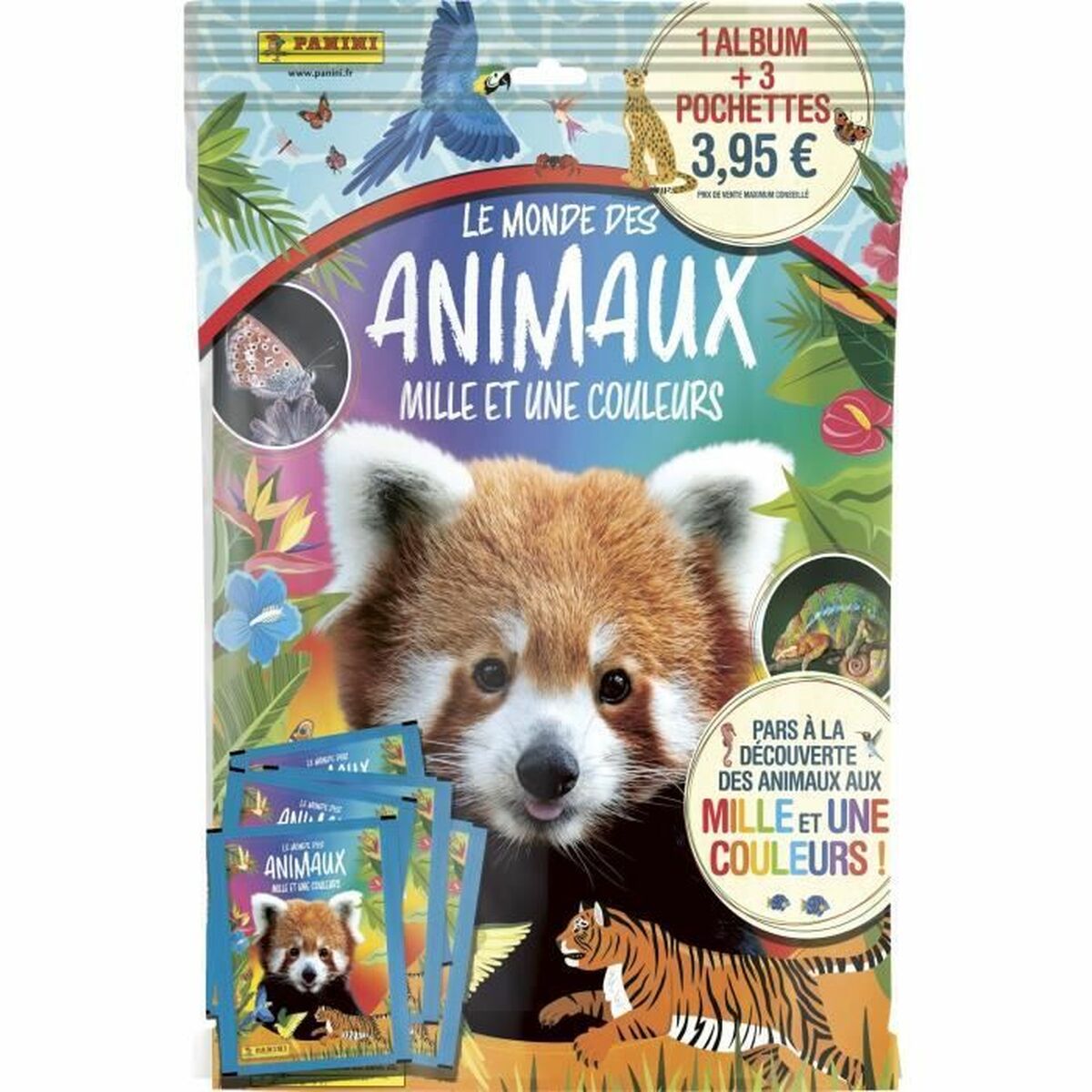 Album di figurine Panini Animaux