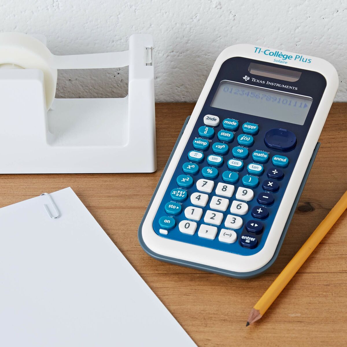 Calcolatrice scientifica Texas Instruments TI College Plus Azzurro - Image 5