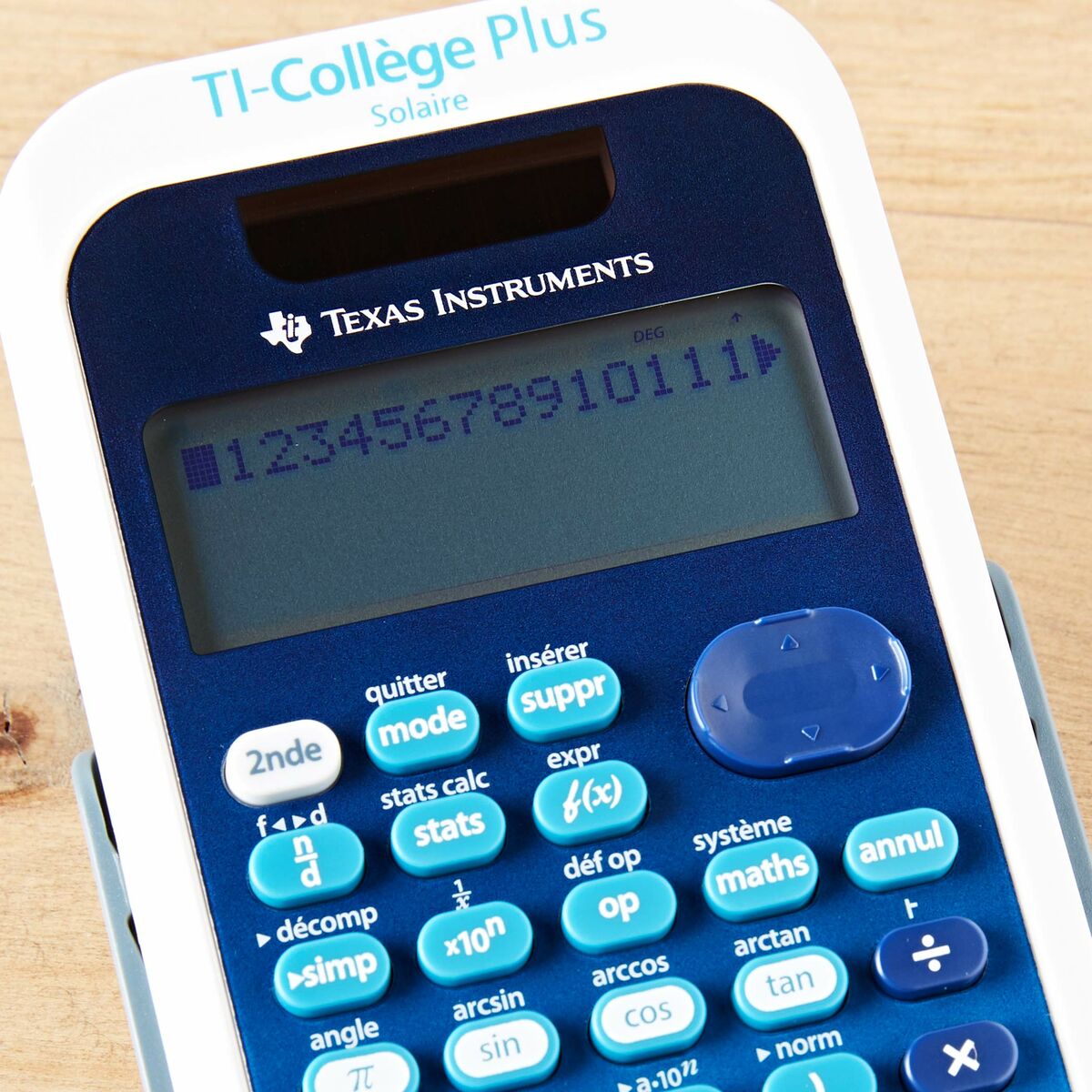 Calcolatrice scientifica Texas Instruments TI College Plus Azzurro - Image 6