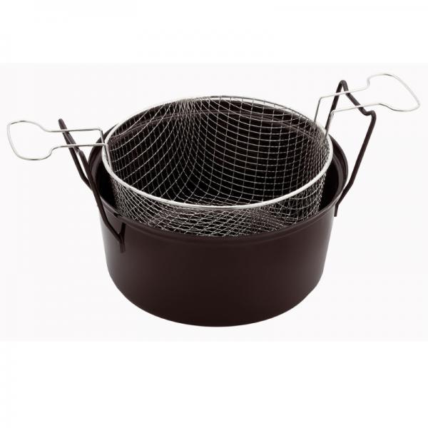 Friggitrice Baumalu Nero Ø 28 cm
