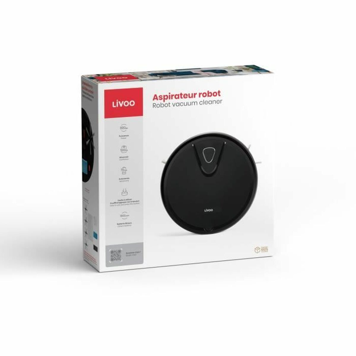 Robot Aspirapolvere Livoo DOH135N 1800 mAh - Image 5