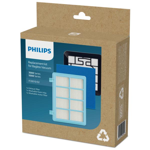 Filtro per aspirapolvere Philips FC8010/02 Kit de repuestos