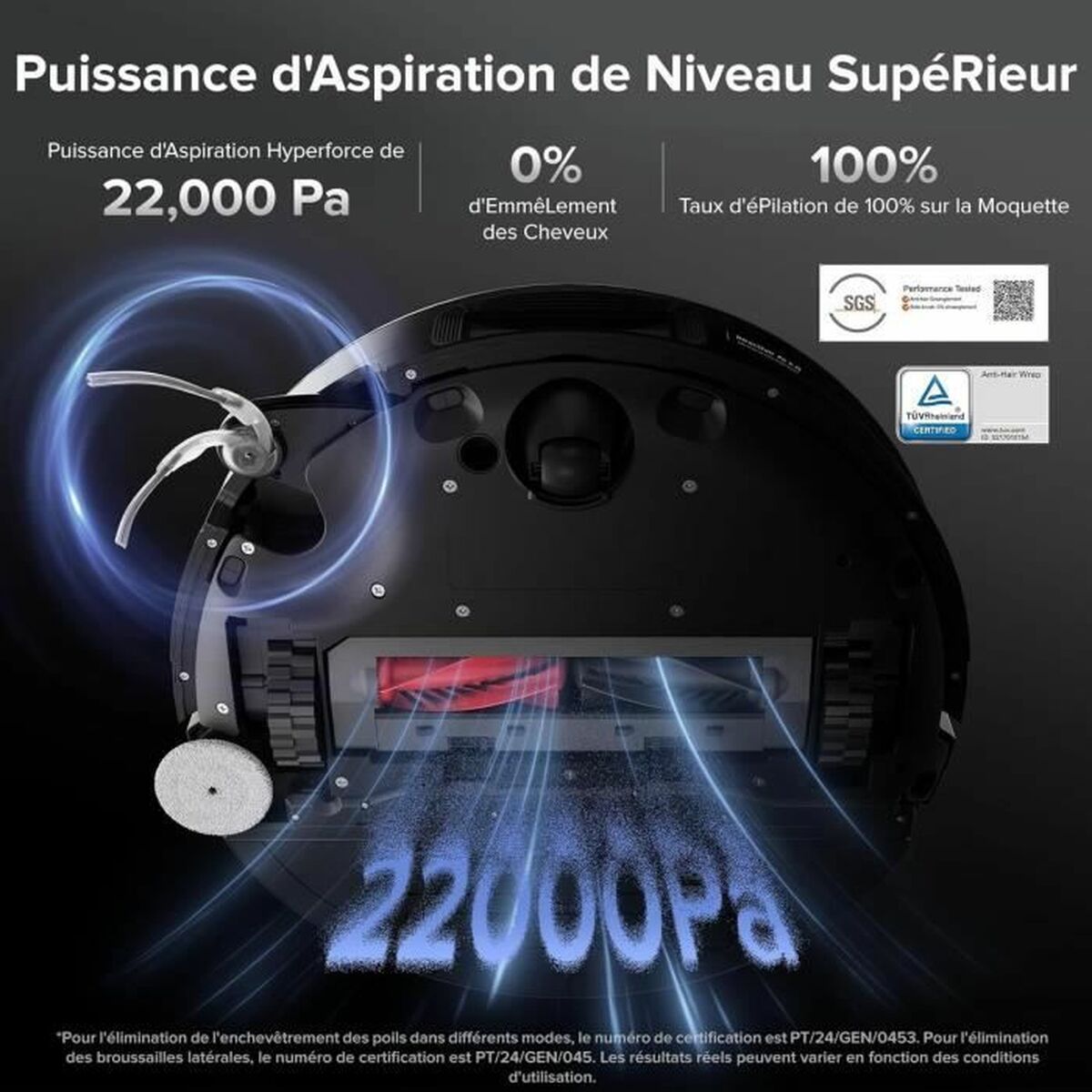 Robot Aspirapolvere Roborock 6400 mAh - Image 3