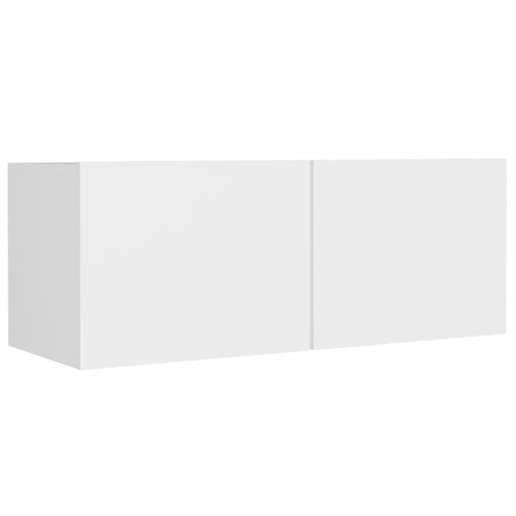 vidaXL Ensemble de meubles TV 8 pcs Blanc Bois d'ingénierie - Image 5