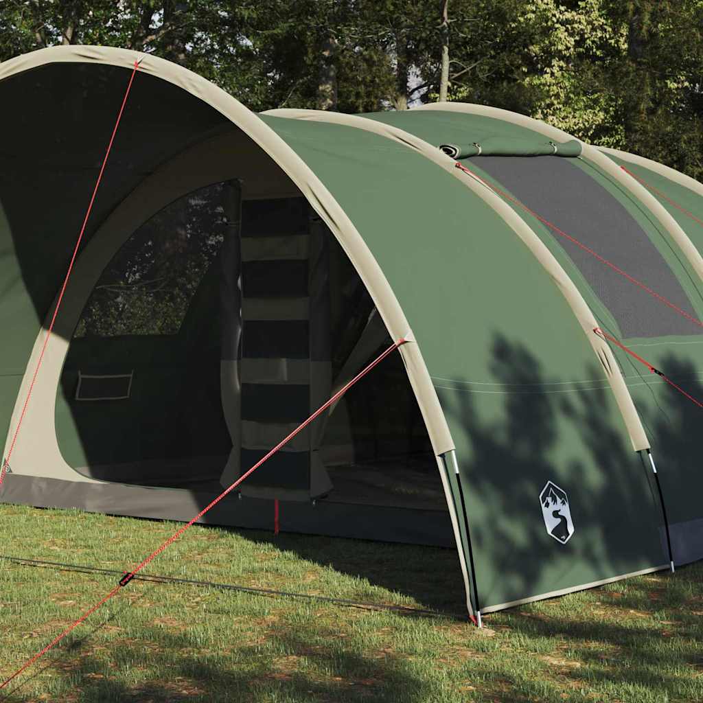 vidaXL Tente tunnel avec toit avec stockage Vert 710 x 460 x 245 cm - Image 3