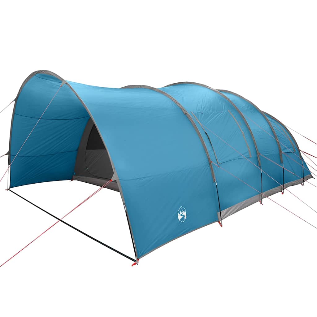 vidaXL Tente tunnel avec toit avec stockage Bleu 710 x 460 x 245 cm - Image 4