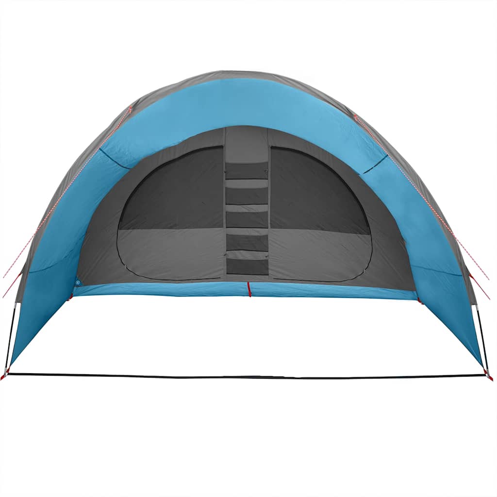 vidaXL Tente tunnel avec toit avec stockage Bleu 710 x 460 x 245 cm - Image 6