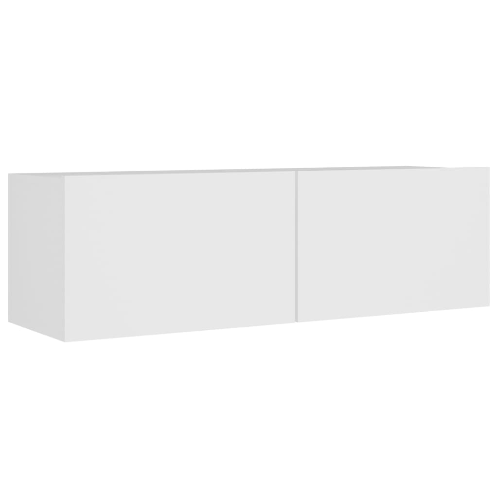 vidaXL Set de muebles para TV 8 piezas madera contrachapada blanco - Image 5