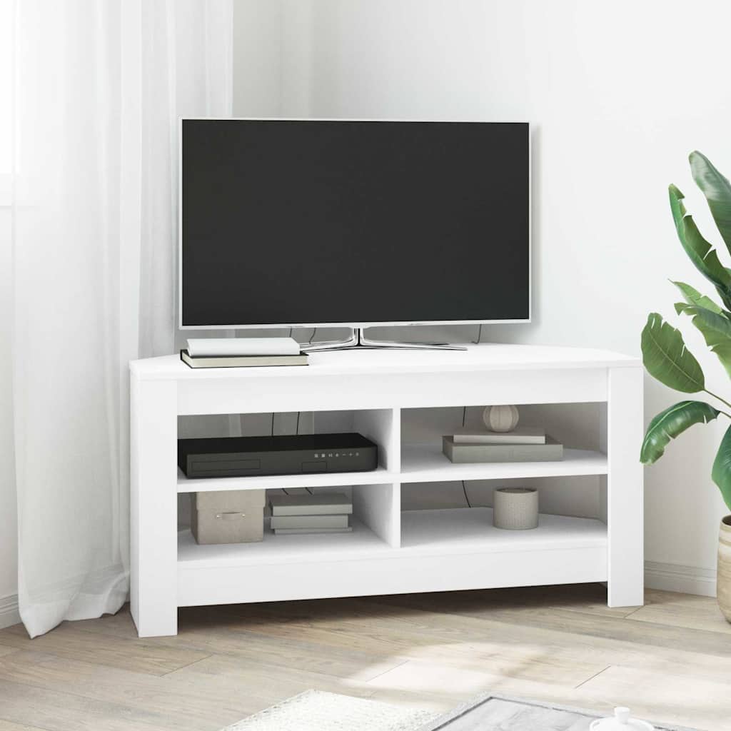 vidaXL MuebledeTVdeesquina 102 x 40,5 x 45 cm Madera contrachapada
