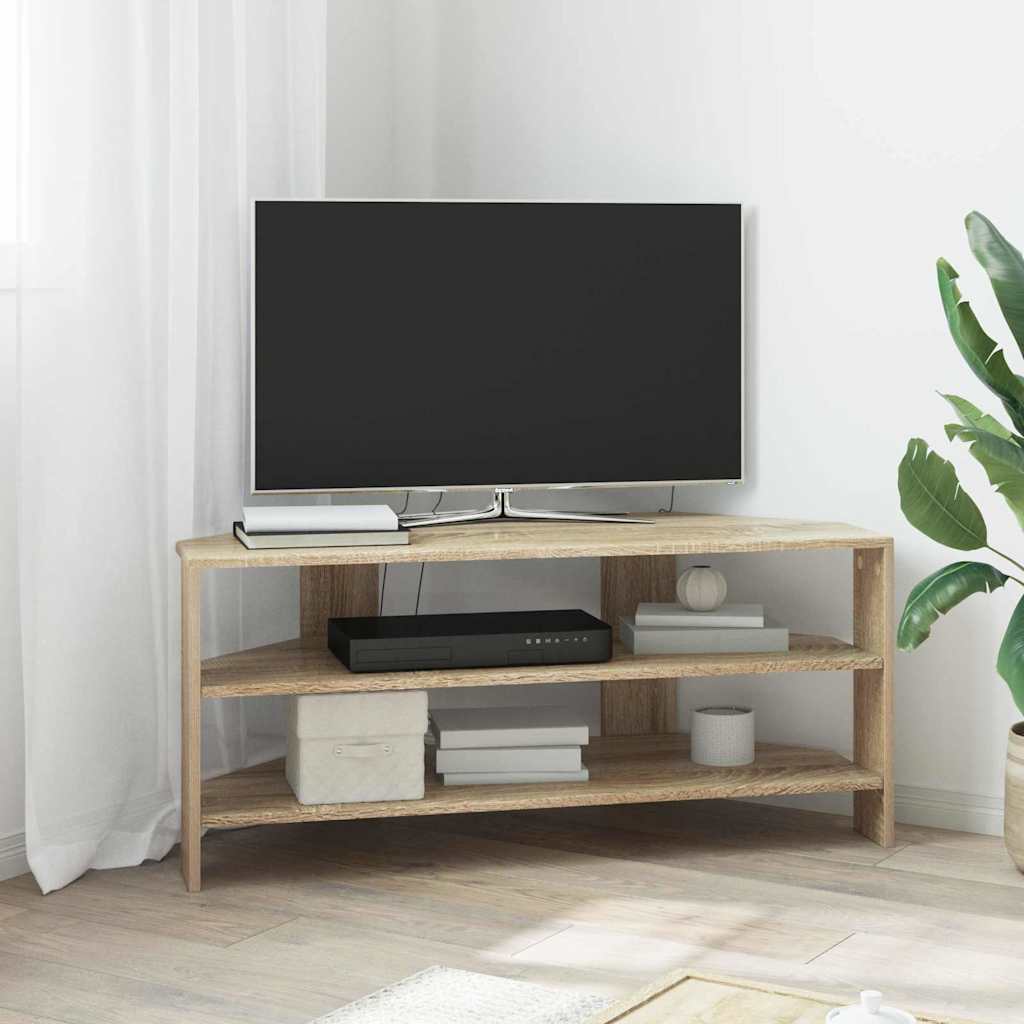 vidaXL MuebledeTVdeesquina Roble Sonoma 102x40,5x45cm
