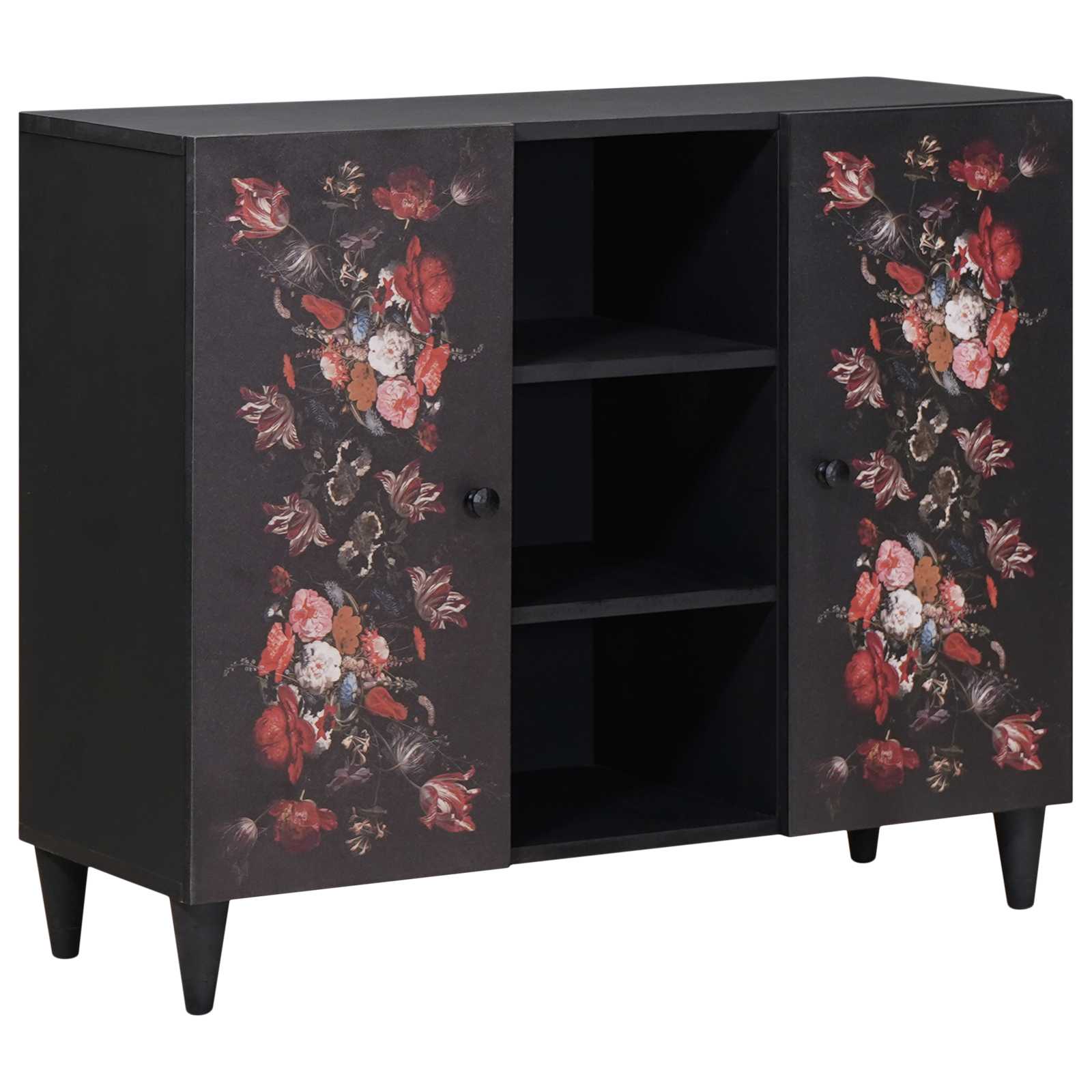 vidaXL Armarios de Almacenamiento Multicolor 90 x 33,5 x 75 cm