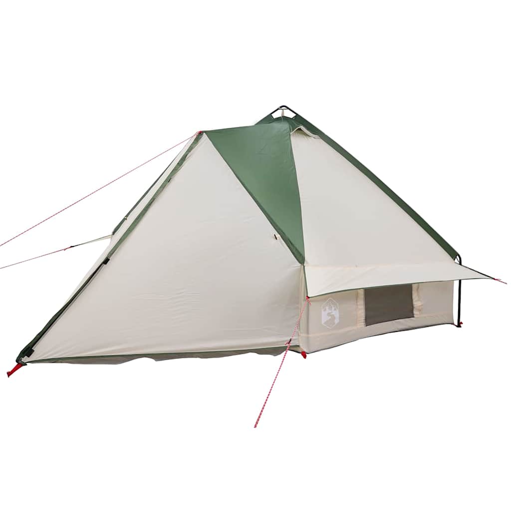 vidaXL Tienda tipi con techo Verde y 490 x 410 x 210 cm - Image 4