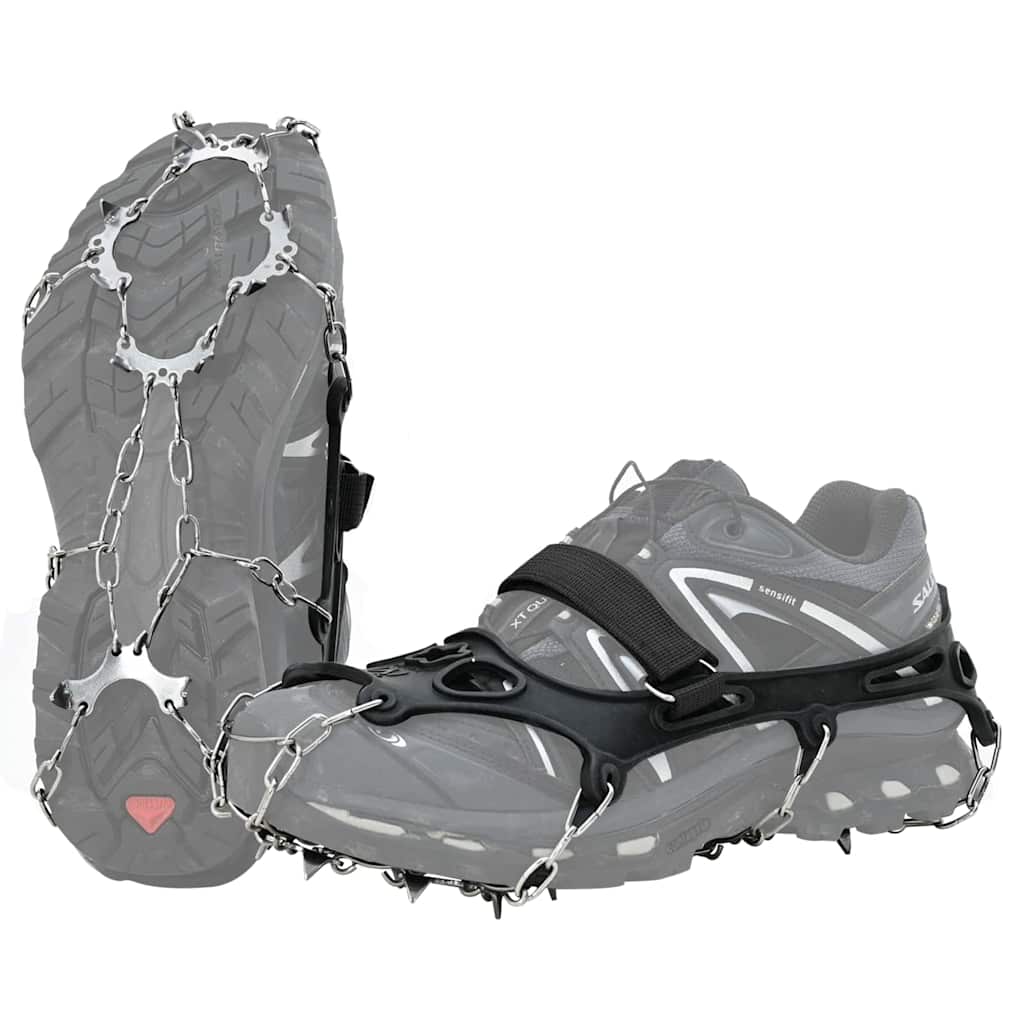 vidaXL Picos de Hielo para Zapatos Negro L - Image 3